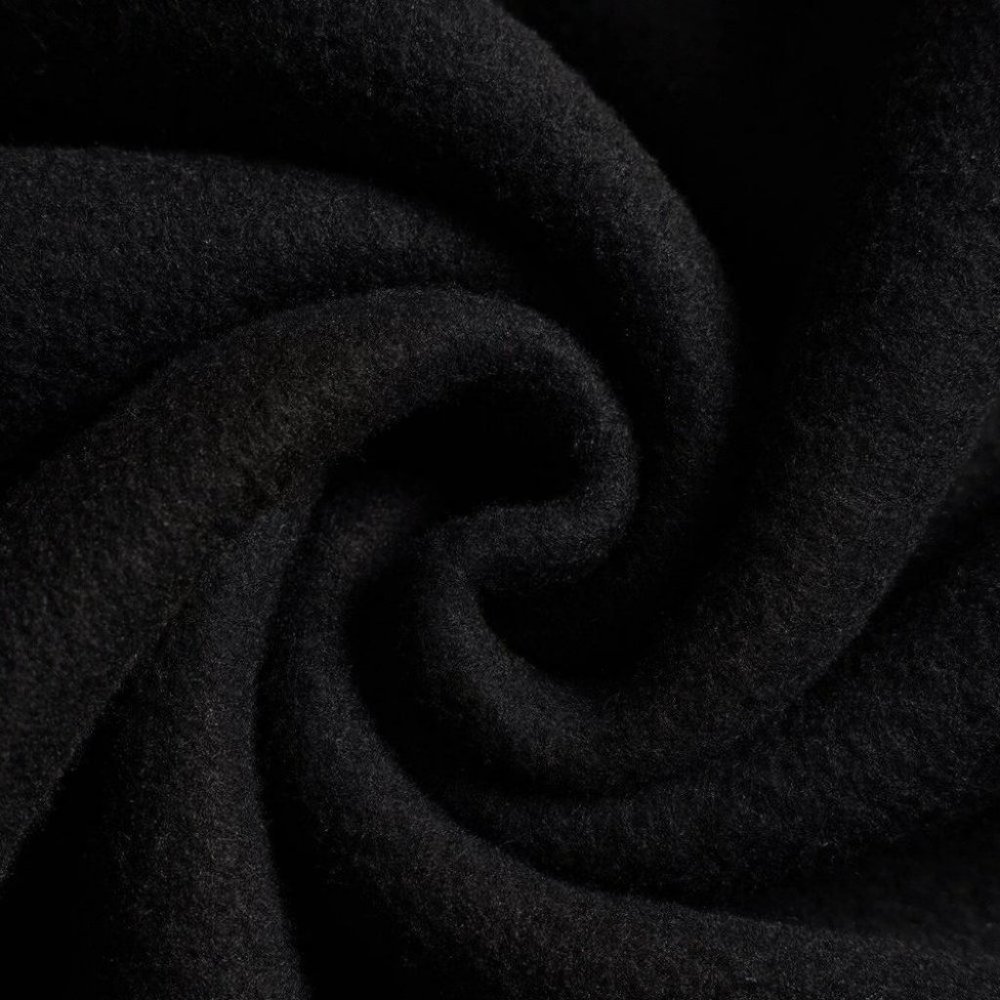 Black And Brown Mens Thermal Hoodie - Picture 3 of 5